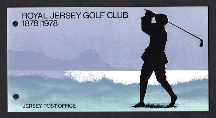 1978 Jersey Centenary of Royal Jersey Golf Club Commemorative Stamps Presentation Pack