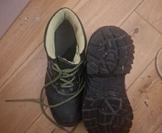 Steel toe capped boots