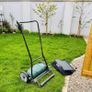 45 cm blade push lawn mower - large size for tennis court, pitches etc Image 2