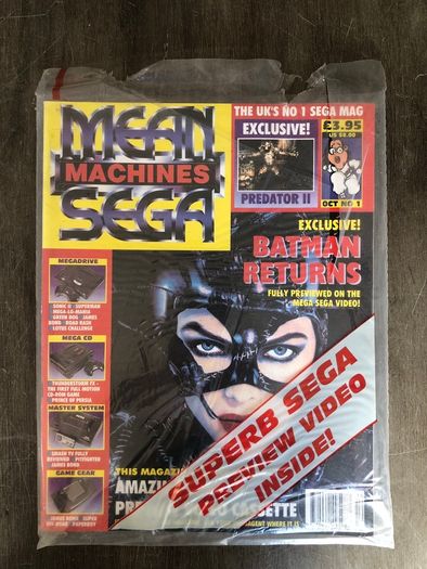 3 x Issues Mean Machines Sega Magazine