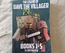 MInecraft book, Dave the Villager books 1-5