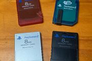 PlayStation 2 8MB Memory Cards