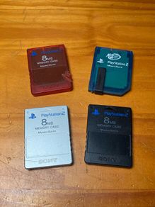 PlayStation 2 8MB Memory Cards