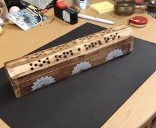 Incense wooden box