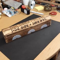 Incense wooden box