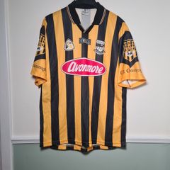 Vintage GAA O NEILLS Kilkenny match worn jersey shirt 2001 Size large player issued avonmore