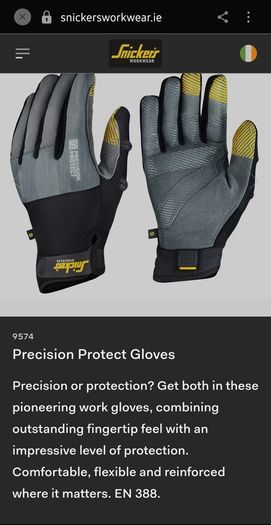 snickers gloves