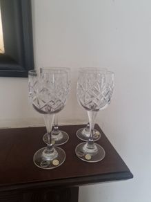 Bohemia crystal glasses