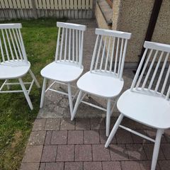 Dining chairs x 4