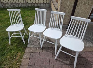 Dining chairs x 4