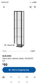 Glass Display cabinet