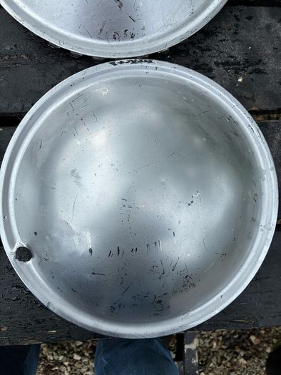 13 inch Chrome Wheel Trims. Moon discs.