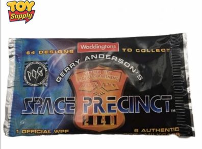 Pog 1995 Space Precinct Pogs