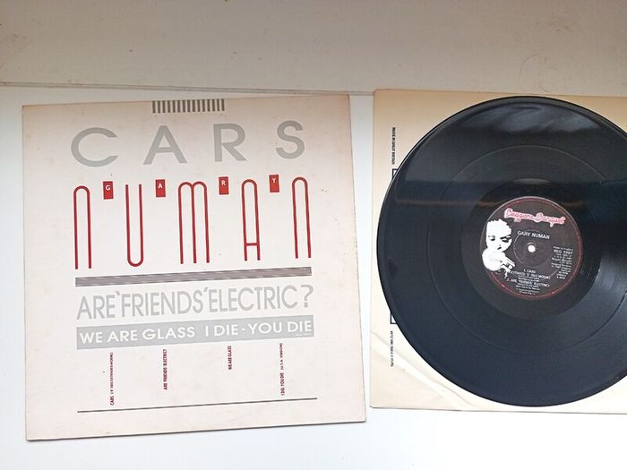 Cars E Reg  Gary Numan 12,, Single 1987