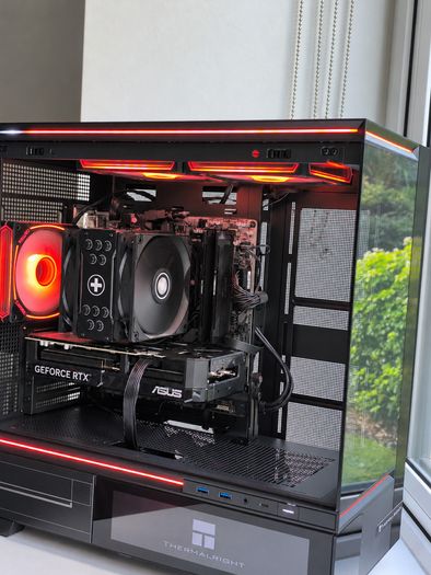 New Gaming Pc Rtx 5070, 7800x3d, 32gb Ddr5, 1tb Ssd