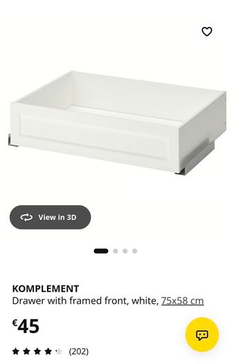 Komplement Drawer