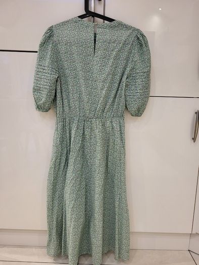 Green Floral Summer Dress