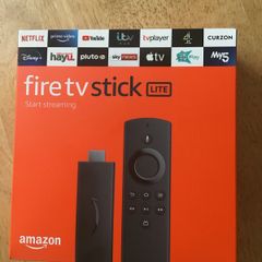 New Amazon Firestick in sealed box. 3 pin plug