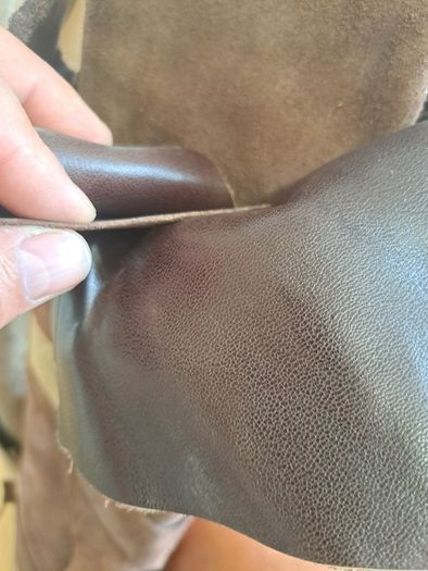 Genuine leather sheets for craft