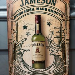 Jameson Tin Metal Sign