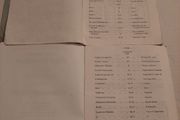 80's and 90's Mathematical Tables (Blue)