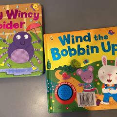 2 nursery rhyme Infant sound books