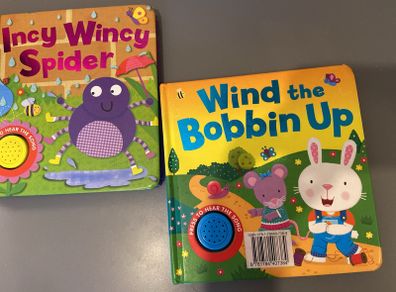 2 nursery rhyme Infant sound books