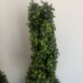 Artificial 120cm 4ft Boxwood Spiral Topiary Tree Brand New Image 2
