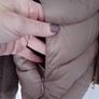 Designer Emme by Marella Quilted Faux Fur Jacket - Taupe Brown Colour - UK 8 also fits UK 10 - BNWT RRP 150 Image 8