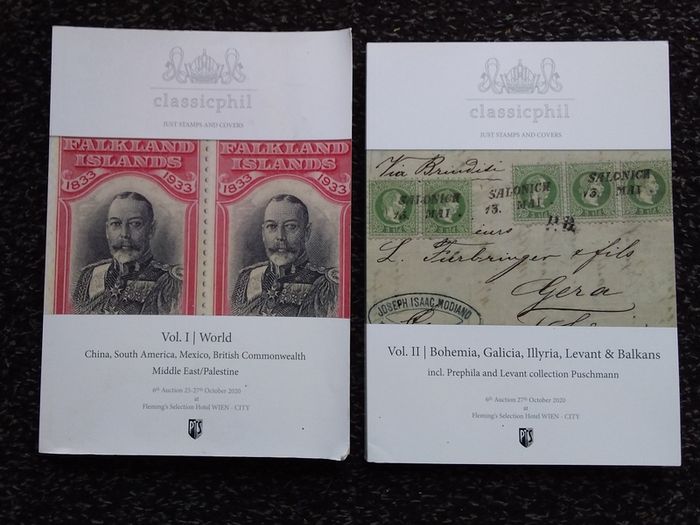 BOOK SALE ------ Collection of (19) Stamp Auction Catalogues