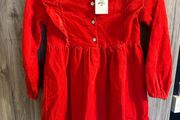 BNWT Girls Red Dress 7-8