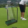 Golf Club Organiser Rack Heavy-Duty 9-Golf Club Stand Image 2