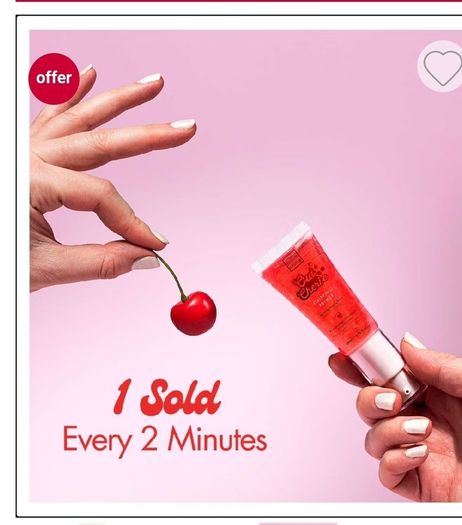 RRP10e The Beauty Crop - Oui Cherrie Primer. 20ml Plastic covered and sealed. 4e each