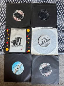 6x Wings 7" singles Paul McCartney