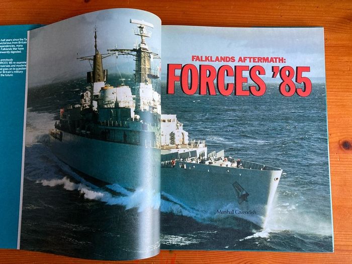 War  book: ' Falklands Aftermath:Forces" 85'