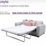 DFS Layla 3 Seater Sofa Bed Image 3