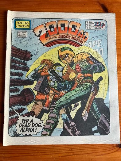 Comic: '2000AD' no. 366 (28/04/1984)