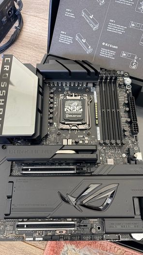 Asus Rog Crosshair X870e Dark Hero Amd X870e Atx Socket Am5 Motherboard