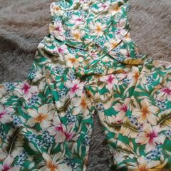 Zara floral jumpsuit