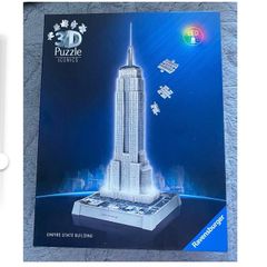Ravensburger Icons 3d Jigsaw Puzzle Empire State Building With Light
