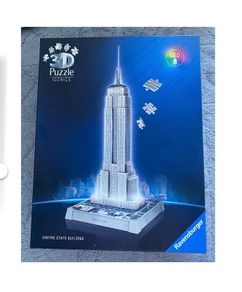 Ravensburger Icons 3d Jigsaw Puzzle Empire State Building With Light