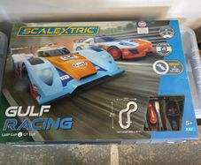 Scalextric Gulf Set EXTENDED: with extra straight track