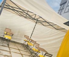 3x4.5m POP UP strong heavy GAZEBO ( 3 side included)