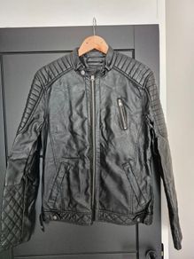 Bershka leather jacket