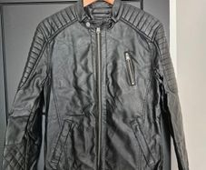 Bershka leather jacket