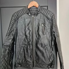 Bershka leather jacket
