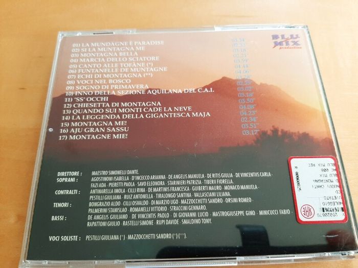 Italian Alpine Choral CD