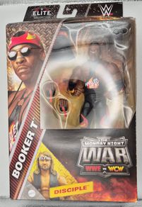 WWE Elite Booker T Monday Night War WCW Wrestling Figure
