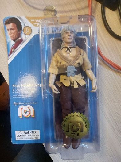 Mego Star Trek II: The Wrath of Khan Khan Noonien Singh 8" Action Figure Sci-fi