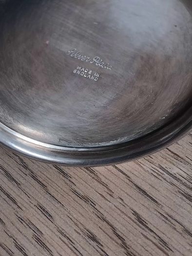 Vintage Silver Plated Christening Cup